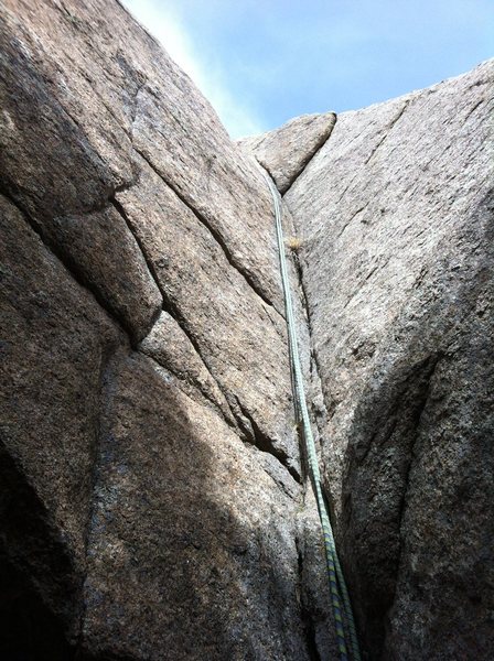 Start of the route with the 5.9 v-slot.