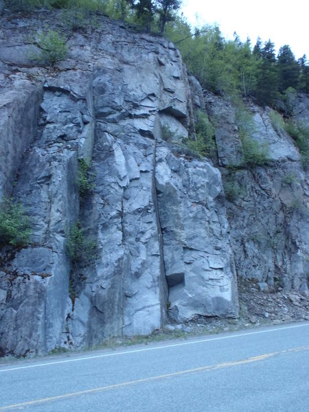 as seen from the road