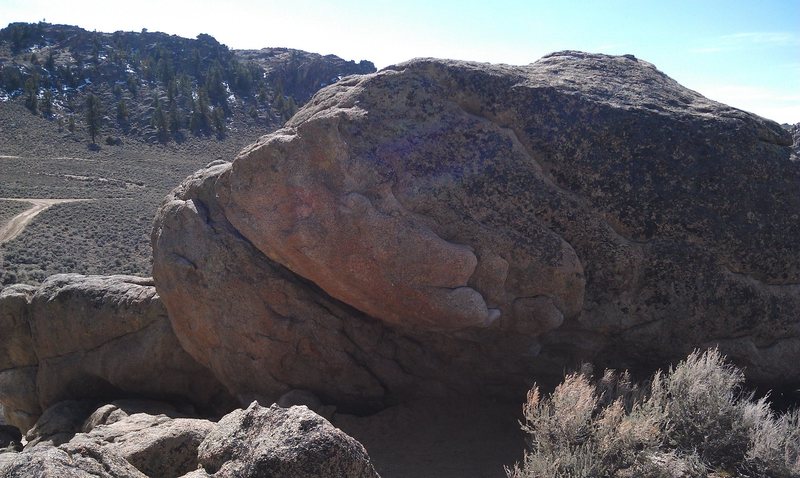 Hartmans cave area.