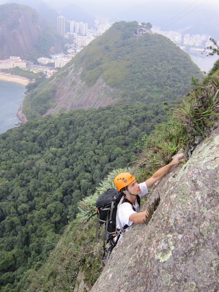 Mingo on top of pitch 5.