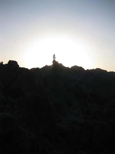 Last climb of the day.
