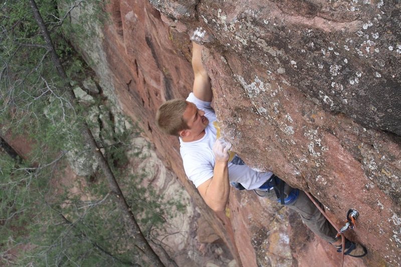 Chris on nearing the finish