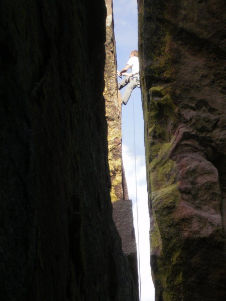 sorry, another chimney photo...<br>
<br>
This route is just so awesome!<br>