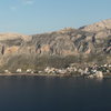 View of Massouri from Telendos.  Most climbers stay in Massouri.