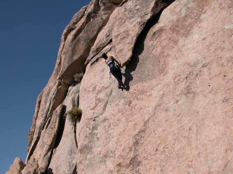 Lisa Pritchett Hanging out on the tip of the Elephant Trunk