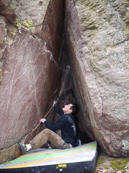 Ian on the start holds. Doesn't really matter how you start it, but starts on the low rail.