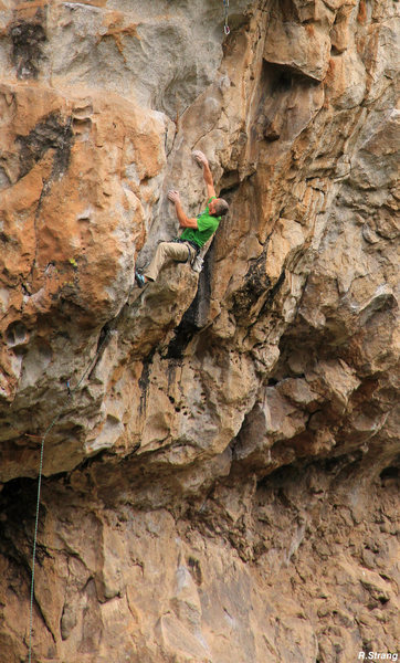 Ed starting the route -<br>
"Mike Wazowski" (5.13+)