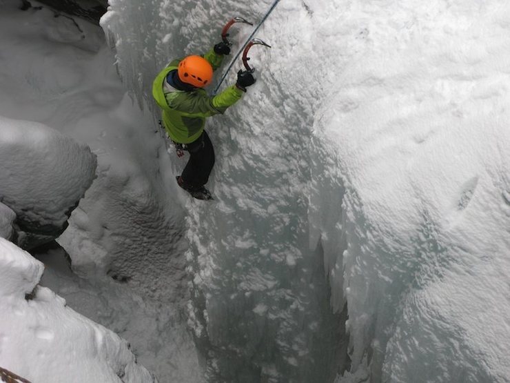 Ouray Ice Park<br>
Pick o' the Vic?