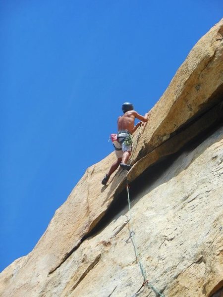 To cheat or fall! That is the question :P I cheated :)