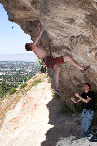 Steep but fun route