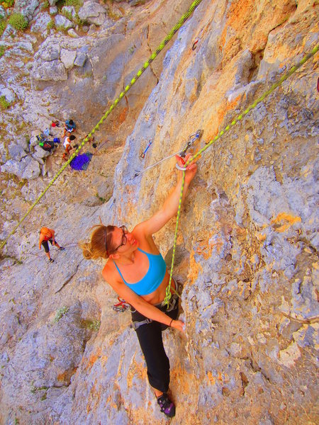 unclipping the crux draw