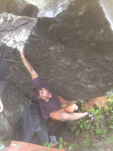 Peter seriously cruxing out on the start of The Fridge