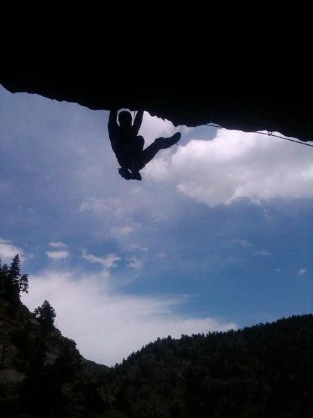 Swavik Gaik (post-send fitness lap). Photo by Dan Levison.