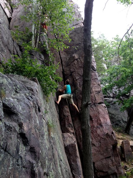 Stew and Keller soloing the Throne.