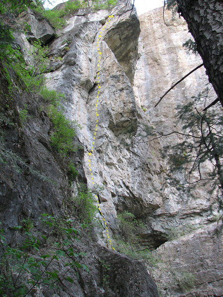 Leapin' Lizards, 5.10b