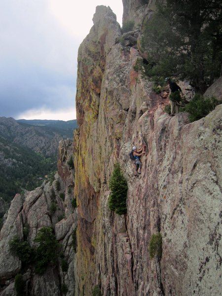 An unknown couple on Ruper's finish. 5/19/12.