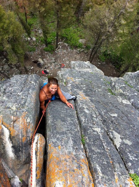 Lena Topping out on Orange Crack
