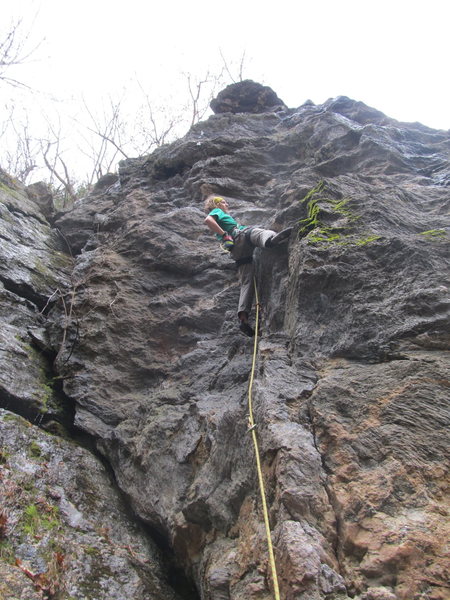 Tim doing another lap on this awesome route!