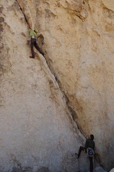 Park Ranger climbing LST
