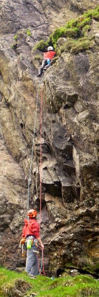 Starting out on P1 - note the sole gear (a sideways nut) at about 1/3 height
