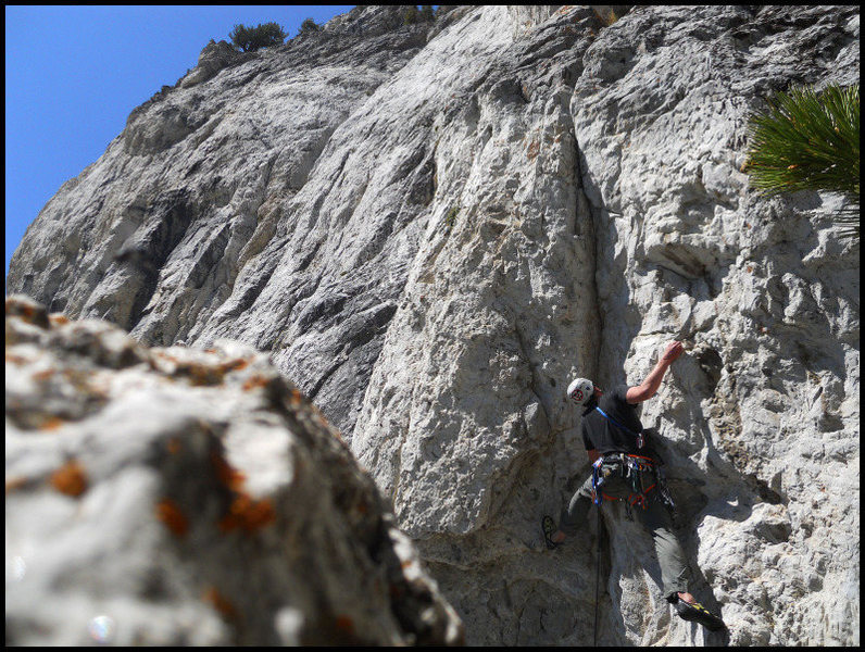 Negotiating the thin crux on Klein's Girls