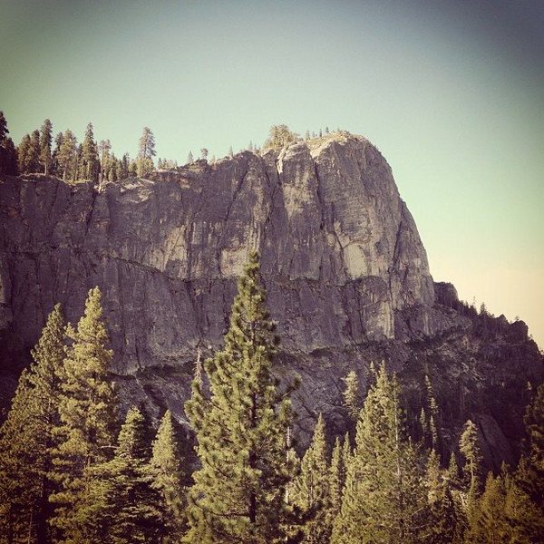 Lovers Leap en route to Hogsback. Photo by Brian Aitken (crappy climbing photography made possible by Instagram).