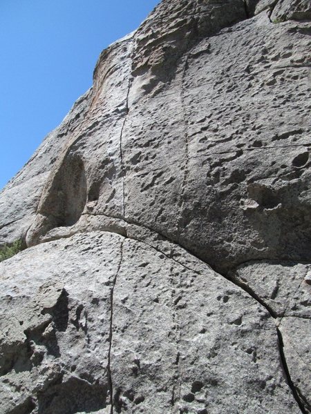 Closeup of route.