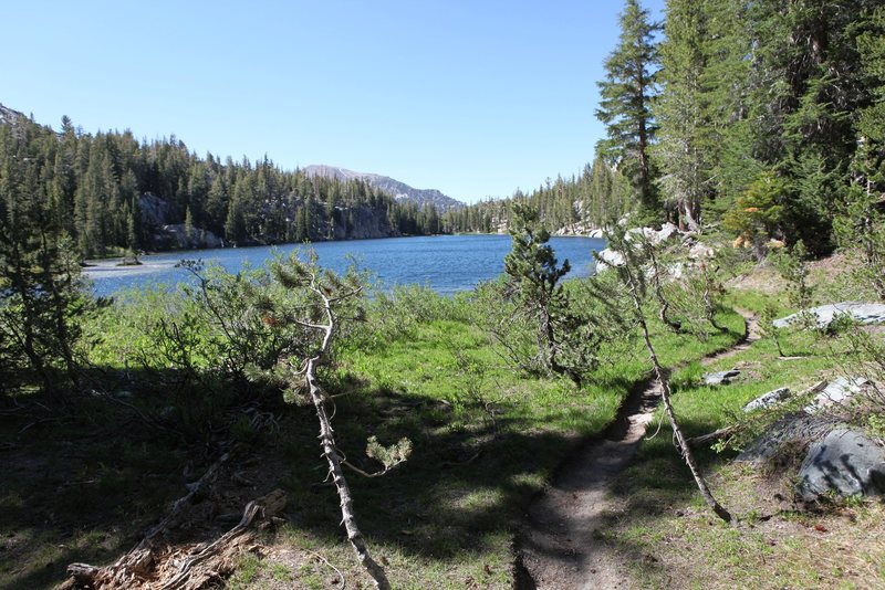 TJ Lake from the Medicine Boulder