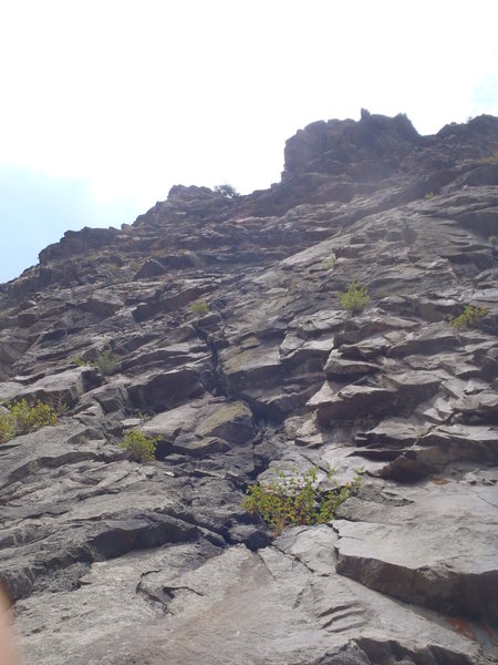 From the base.