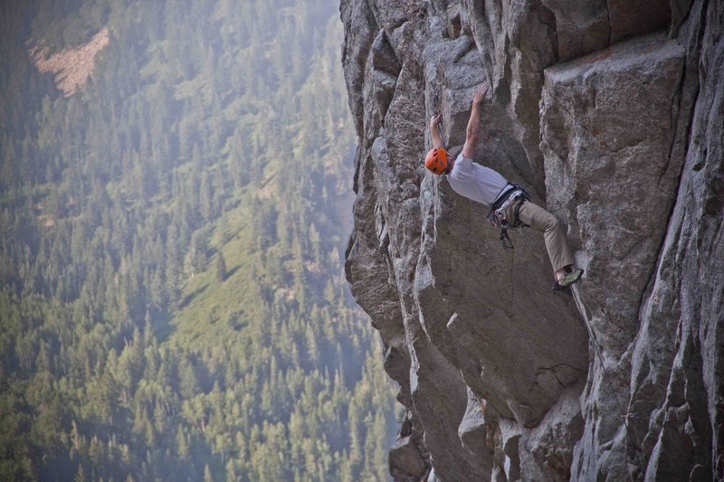 This thing has a cool crux!