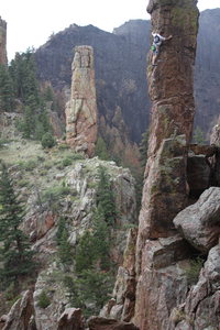 This shows the scale of the route well.