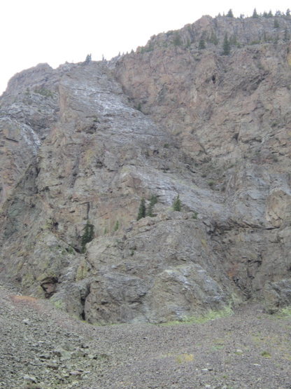 Climb is not so steep as first appears.