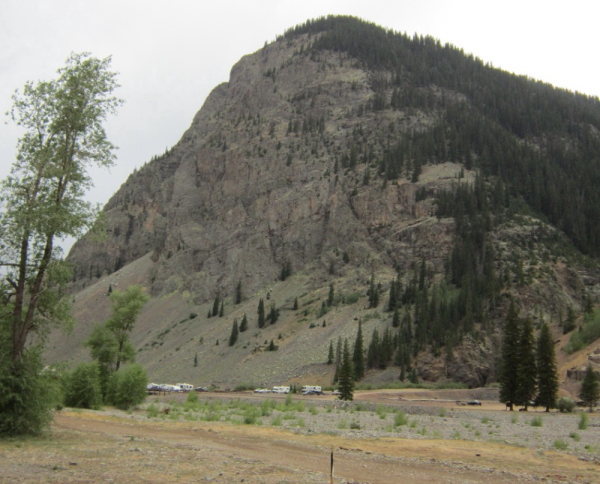 Photo taken from the new RV camping in Eureka.