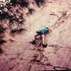 Laura Climbing in Denver
