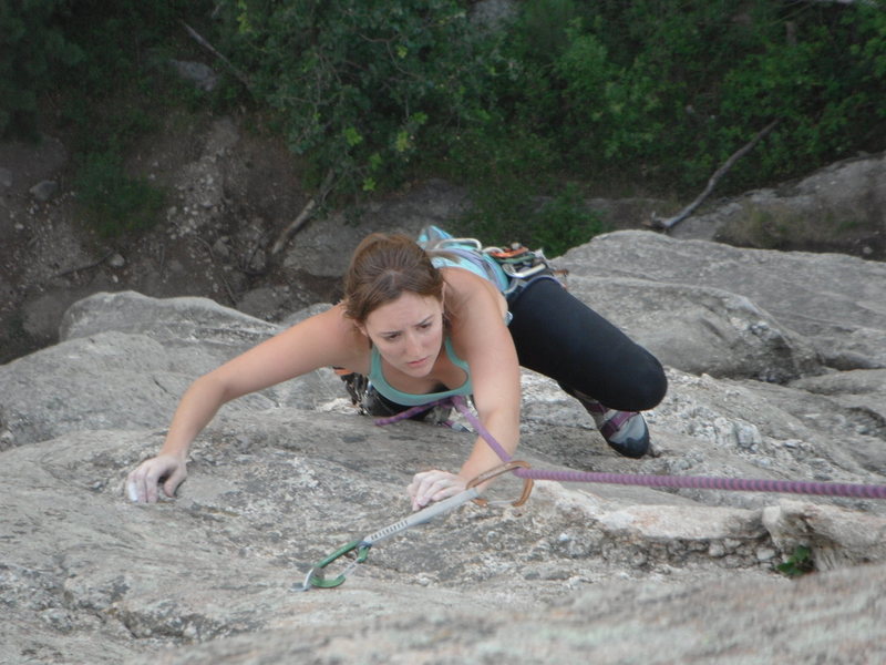 Me climbing Waves