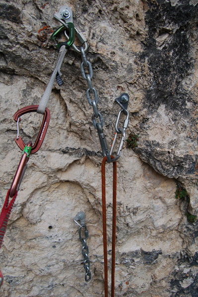 New Anchors as of 7/14/2012, two years after finding them halfway pulled out and pushing them back in by hand... ironic right?