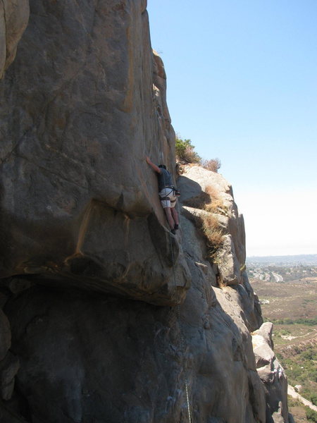 fun footwork through the upper section