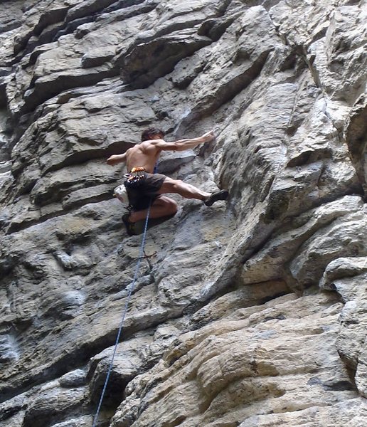 Matijn ripping it up on heiris direkt 7b