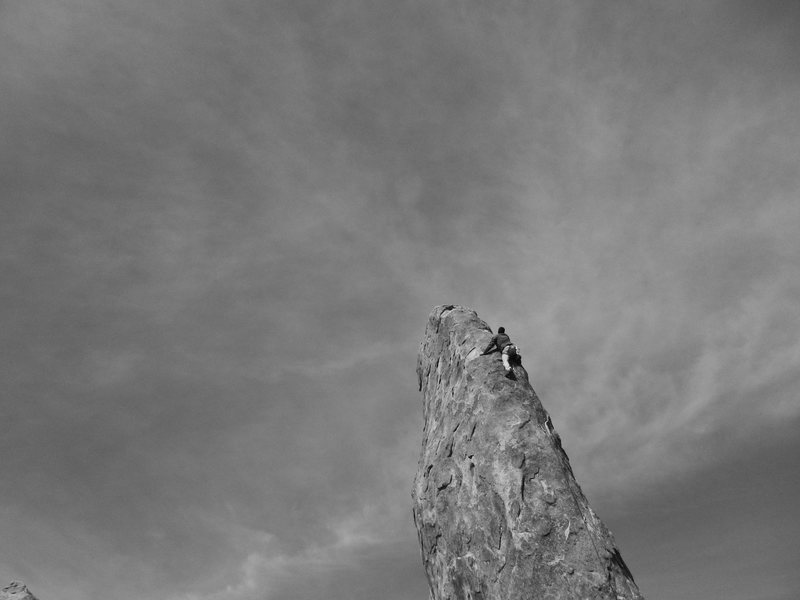 Michael on Pirates on Horseback @ Shark's Fin. <br>
Alabama Hills - Lone Pine, Ca