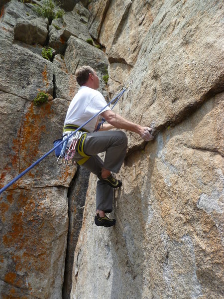 At the crux.