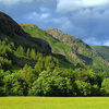 Green Langdale Valley..White Ghyll Crags up to the right.. Bowker