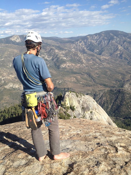 Summit of the Warlock with Voodoo Dome in the background