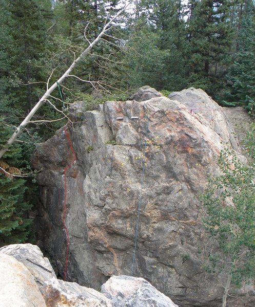 Every Which Way But Loose <br>
-this is looking down from the shoulder of the road.