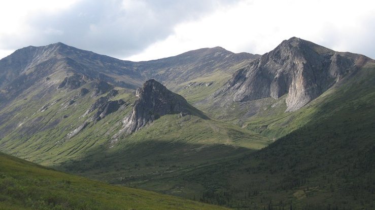 Mount Prindle: Main Wall, SE Buttress, East Tower, 4000ft tors, and 300ft Wall.