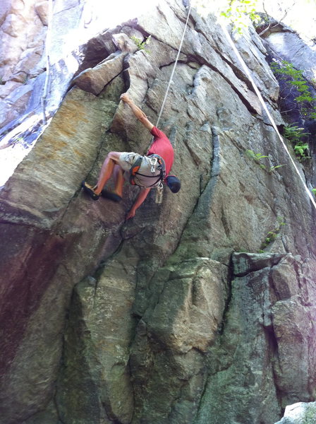 Jeff pulling the move on "Connors Variation" of Hollywood 5.9 R.