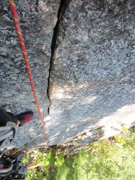 I found .3's and .4's protected the crux well, but was excited to have a wide range of smaller gear.