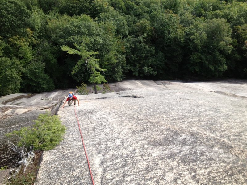The Wheat Thin Arete. Dave Lottman photo.