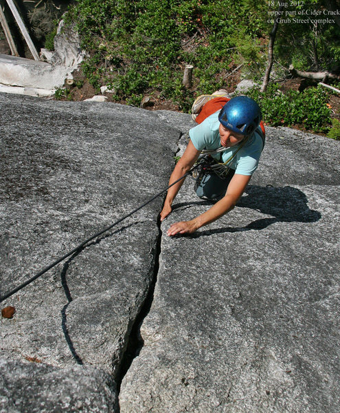Upper section of Cider Crack