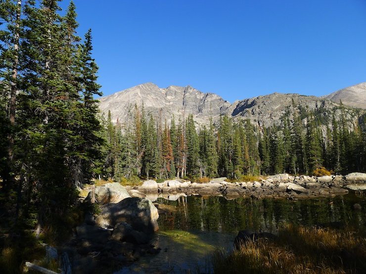 Ypsilon from Chipmunk Lake.