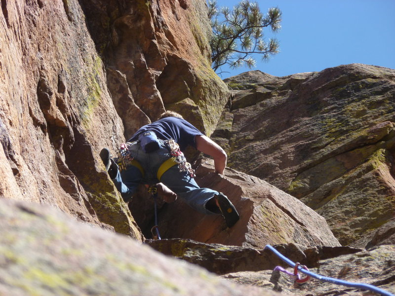 On the 5.8 crack variation, second pitch.